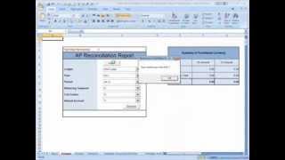 The Payables Reconciliation Demonstration Spreadsheet [upl. by Salohci663]