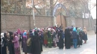 Class 12th examination in Ganderbal Kashmir starts with amid strict security arrangements [upl. by Thorncombe865]