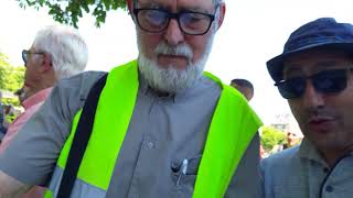 Marche des Mutilés Gilets Jaunes Paris 2 juin 2019 30 Orchestre Debout OrchestreDebout Bella Ciao [upl. by Llenol988]