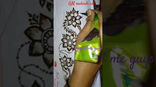 simple sa design main Ghar bethe mehndi lagana sikho 😃😀😄mehendi shortvideo art vairalvideo [upl. by Ylrac104]