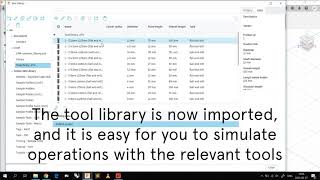 MiniTutorial – How to import a Tool Library in Fusion 360 [upl. by Noxin715]