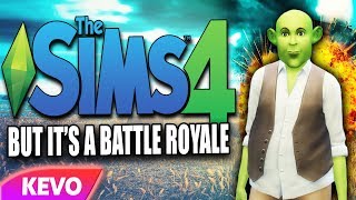 Sims 4 but its a battle royale [upl. by Eelsel]