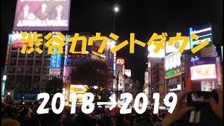 渋谷カウントダウン2018→2019 [upl. by Maria]