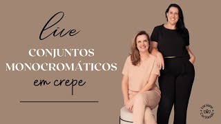 Looks monocromáticos em crepe [upl. by Hendon]