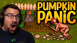 What If STARDEW VALLEY Was A HORROR Game  PUMPKIN PANIC  Indie Horror Game [upl. by Ahsirhcal]