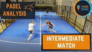 Mastering Padel Intermediate Padel Match Analysis And Tactics  ThePadelSchoolcom [upl. by Moguel]