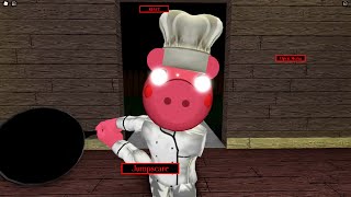 Roblox Piggy NEW CHEF PIGGY JUMPSCARE  Roblox Piggy RP [upl. by Oemor930]