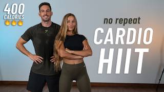 20 MIN CARDIO HIIT Workout  Full Body No Equipment No Repeats [upl. by Graehl]