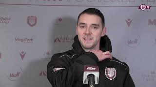 Arbroath 1  3 Partick Thistle  Darren Lyon Post Match Interview [upl. by Esojnauj]