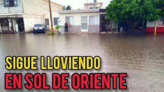 NOS ESTAMOS INUNDANDO PERO QUE SIGA LLOVIENDO PA NUESTRAS PARCELAS  TORREON COAH MEXICO [upl. by Lonna]