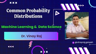 Common Probability Distributions for Machine Learning and Data Science  Discrete and Continuous [upl. by Schmidt555]