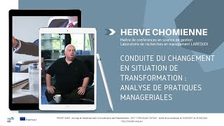 WEBINAIRE I CONDUITE DU CHANGEMENT  SITUATION DE TRANSFORMATION  ANALYSE DE PRATIQUES MANAGÉRIALES [upl. by Ekim827]