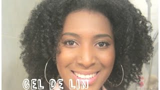 88║Astuce  Démêlage au Gel de Lin║♦ Cheveux crépus naturels ♦║ [upl. by Joashus487]