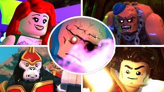 LEGO DC Super Villains  All Gold Brick  Swamp 4 Locations amp Guides [upl. by Durkin]