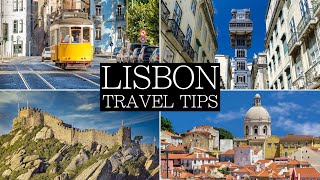 12 Essential Travel Tips when Visiting Lisbon Portugal Guide [upl. by Noisla]