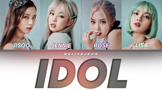 IDOL BLACKPINK AI cover [upl. by Herold]