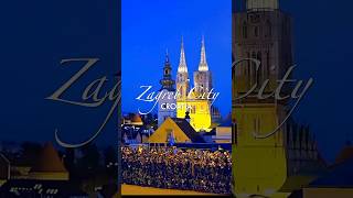 Amazing Zagreb City Croatia 🇭🇷 Drone View shorts viral [upl. by Anale]