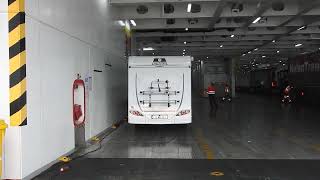 Boarding the Salamanca Ferry from Bilbao to Rosslare [upl. by Betta]