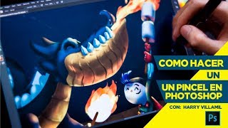 Como hacer un pincel en Photoshop [upl. by Geralda577]