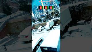 Snowfall in Kabul Afghanistan 2024 viral snow kabul youtubeshorts trending [upl. by Faludi]