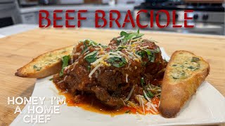 Award Winning Beef Braciole  Nonna Might Get Jealous food honeyimahomechef cooking beef [upl. by Munshi]