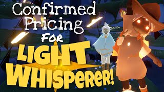 Light Whisperer is HERE Confirmed Pricing  Traveling Spirit  Sky Children of the Light nastymold [upl. by Holtz]