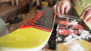 How to tune skis and whats in a wax kit [upl. by Ezar]