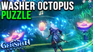 Clivus Capitolinus  Washer Octopus Puzzle Genshin Impact [upl. by Dich]