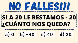 4 PREGUNTAS de RAZONAMIENTO LÓGICO  nivel 1 [upl. by Filippo]