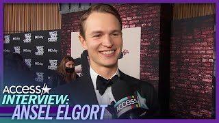 Ansel Elgort Reveals The First Time He Saw Rachel Zegler Perform [upl. by Nolad854]