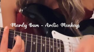 Mardy Bum  Arctic Monkeys  Guitar cover instrumental only [upl. by Carmelina]