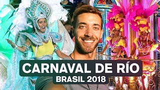 EL CARNAVAL MÁS GRANDE DEL MUNDO RÍO 2018 BRASIL 4K  enriquealex [upl. by Aroled761]