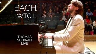 Bach WTC I WellTempered Clavier Book 1 Complete Live Performance  Thomas Schwan piano [upl. by Shani]