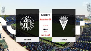 ⚽ Getafe FC vs Cadiz La liga Santander 11062023 🎮 EA FC 23 [upl. by Aleydis]