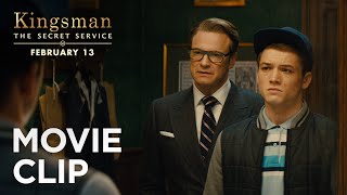 Kingsman The Secret Service  How To Be A Kingsman Tying A Tie HD  20th Century FOX [upl. by Aicilak]