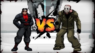 Jason Todd Red Hood vs Jason Voorhees MUGEN BATTLE [upl. by Harod]