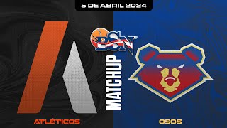 Atléticos de San Germán vs Osos de Manatí  BSN2024 [upl. by Alletniuq]