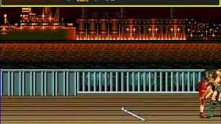 Streets of Rage Boss Tricks Rounds 16 Hardest Blaze [upl. by Rialc]