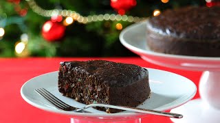 How to Make Belizean Black Fruitcake Recipe [upl. by Swithbart]