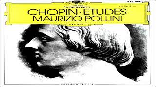 Chopin  24 Etudes Op 10  Pollini [upl. by Etteoj]