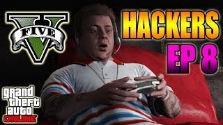 Hackers En GTA V Online 8  Zombis Alienígenas Astronautas Payasos Animales y Más  MOD GTA 5 [upl. by Chrisy112]