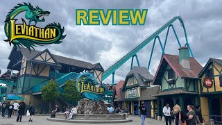 Leviathan Review  Canadas Wonderlands BampM Giga Coaster [upl. by Norty]