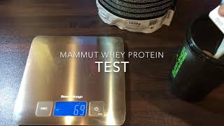 Mammut Whey Protein Test  Unsere Erfahrungen zum Mammut Whey Protein [upl. by Enial900]