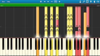 Dawsons Creek Theme Song  Piano Tutorial  Synthesia [upl. by Lisk77]