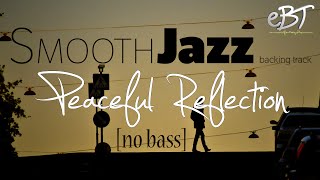 Smooth Jazz Backing Track in C Major 60bpm  NO BASS [upl. by Eenaej]