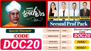 Teachers Day Special Offer 2nd Prof Plan Flat 20 off in Cerebellum Academy Cerebellum Plan [upl. by Dorolisa]