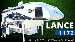 Lance 1172 Truck Camper for Dually trucks like F350 F450 F550 and GM 3500 4500 or 5500 [upl. by Leasim]