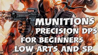 DCUO Munitions DPS Precision Build [upl. by Ahsiekram]