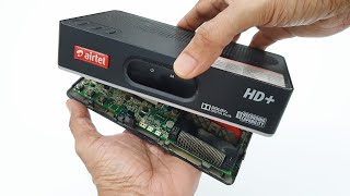 Airtel HD  DTH Set Top Box  Disassembly [upl. by Ij626]