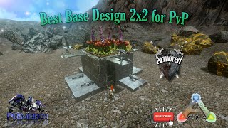 Ark Mobile Base 2x2 for PvP [upl. by Anairotciv481]